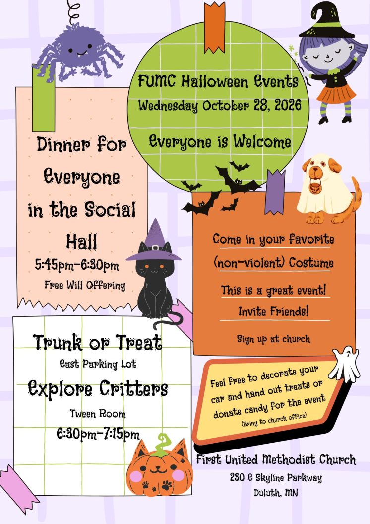 First United Methodist Church Halloween Events