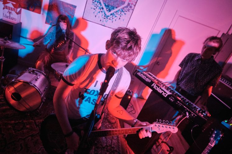 Duluth band Willem Dafoe Fan Club playing at Prøve Gallery, Sept. 12, 2026