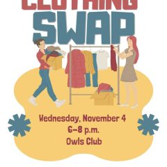 Clothing Swap Collab with the Owls Club d