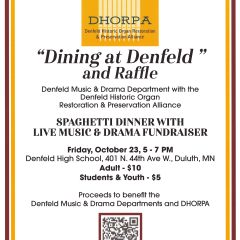Dining at Denfeld 2026 flyer