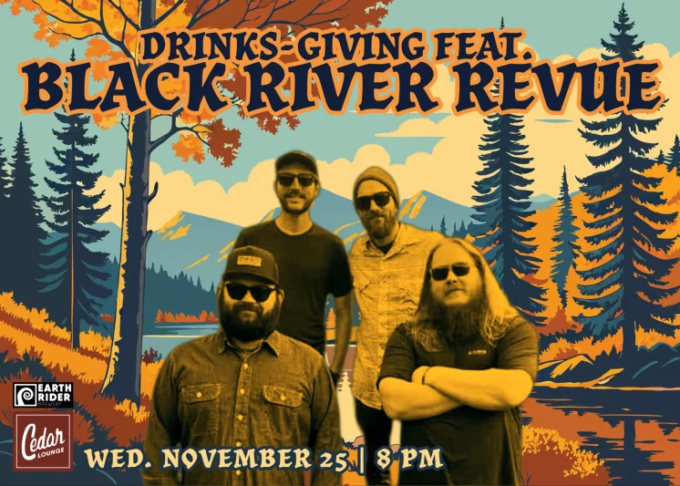 Drinks Giving with Black River Revue & Friends 3 EVENTCAL