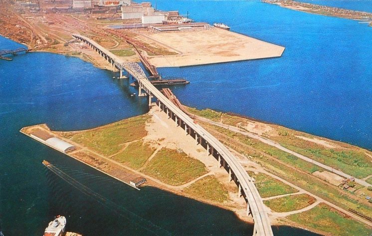 Duluth Superior Hi Bridge postcard