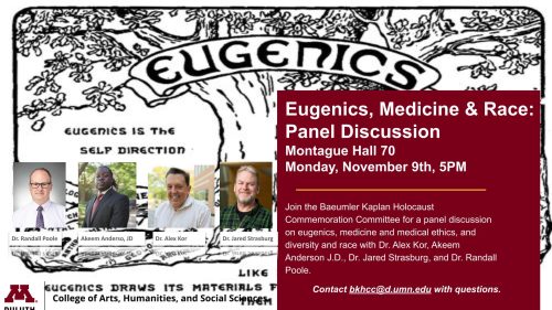 Eugenics Panel Poster