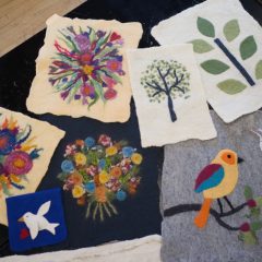 Make a Felted Wall Hanging