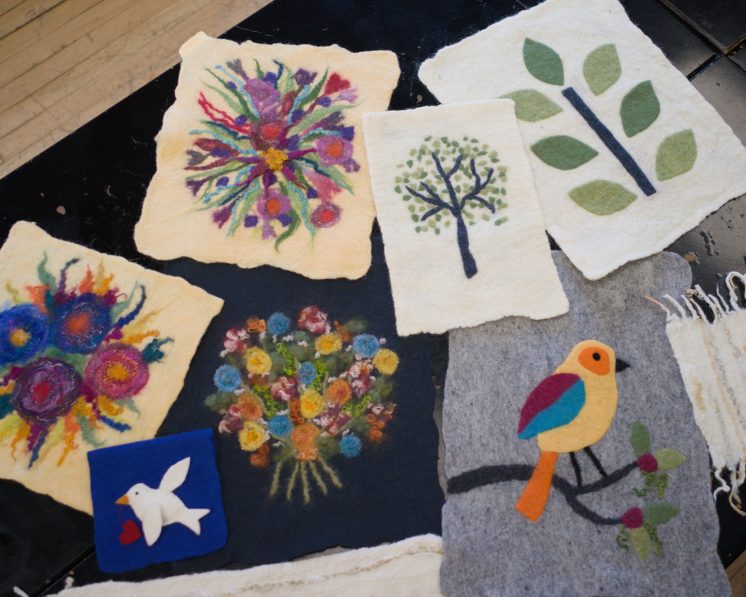 Make a Felted Wall Hanging