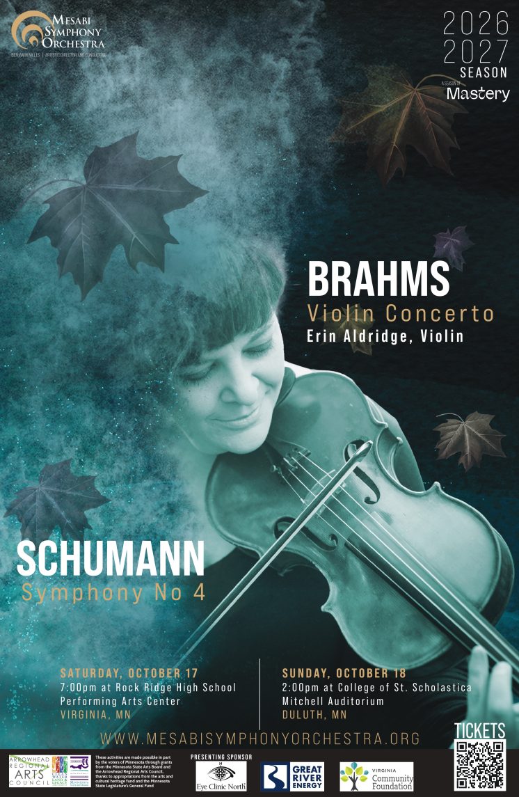 October Brahms and Schumann 2026 Poster
