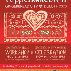 Pepperkakebyen Poster