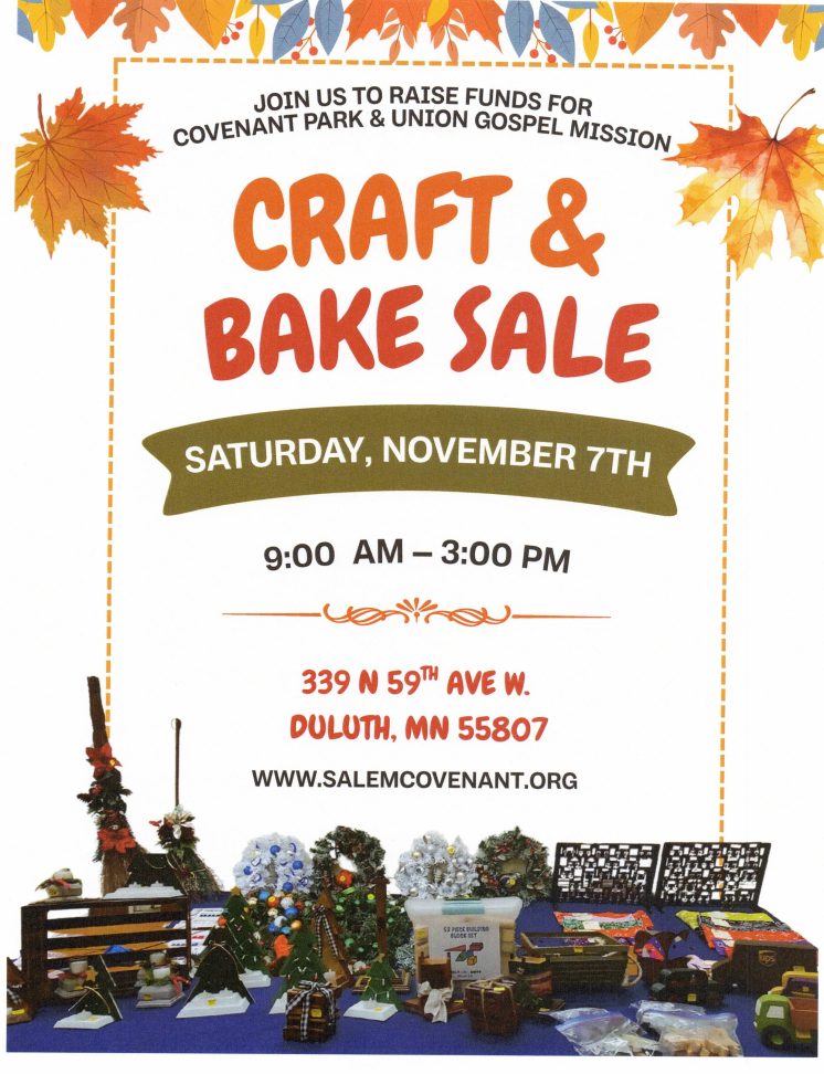 Salem Craft Bake Sale