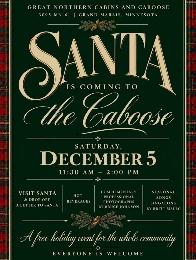 Santa is Coming to the Caboose