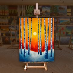 Fiery forest ad