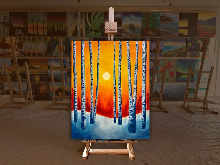 Fiery forest ad